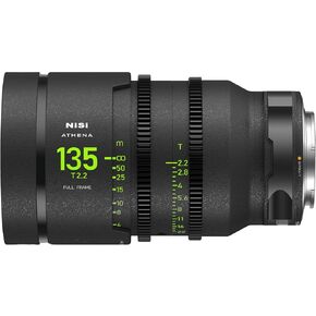 NiSi Athena Prime 40mm T1.9 E Mount - Full Frame Cinema Lens Compatible with Sony E Mount Cameras