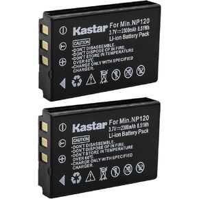 Kastar 2-Pack Rechargeable Lithium-ion Battery Replacement for Lawmate RD2400A-BAT, RCA RD2400A-BAT, Thomson RD2400A-BAT, Lawmate PV-1000, PV-700, PV-800, PV-806, RCA Lyra X2400, Thomson X-2400