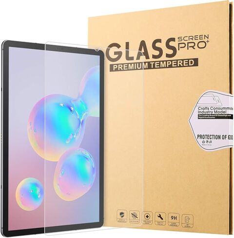 Gylint Screen Protector Glass for Samsung Galaxy Tab S6 Lite 10.4 Inch 2024/2022/2020 - Tempered Glass 9H Hardness Scratch Resistant Bubble Free Tempered Glass Screen Protector for Galaxy Tab S6 Lite in Saudi Arabia