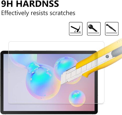 Gylint Screen Protector Glass for Samsung Galaxy Tab S6 Lite 10.4 Inch 2024/2022/2020 - Tempered Glass 9H Hardness Scratch Resistant Bubble Free Tempered Glass Screen Protector for Galaxy Tab S6 Lite in Saudi Arabia