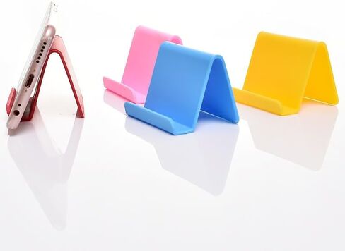ملحقات الهاتف المحمول Pink Universal Candy حامل سطح المكتب الصغير المحمول لهاتف iPhone Xiaomi حامل الطاولة الخلوي، والإكسسوارات، وحوامل الهاتف الخلوي in Saudi Arabia
