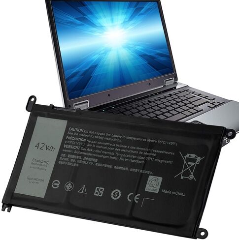 بطارية WDX0R لـ Dell Inspiron 13 5368 5378 5379 7368 7378 Inspiron 14 7460 Inspiron 15 5565 5567 5568 5578 7560 7570 7579 7569 Inspiron 17 5765 5767-42WH/11.4V in Saudi Arabia