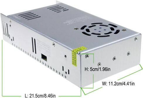 ALITOVE 36V 10A 360W محول محول التيار الكهربائي AC 110V / 220V إلى DC 36V 10amp محول تحويل عالمي منظم لشريط LED نظام أمان كاميرا CCTV in Kuwait
