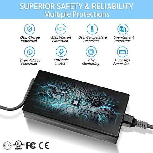 VHBW Replacement for Lenovo 170W Charger Power Adapter Compatible with Lenovo ThinkPad P50 P51 P52 P53 P70 P71 P73 W540 W541 T460p T540p Legion 5 5P S7 Y530 Y540 Y720, ADL170SCC3A ADL170NLC2A in Saudi Arabia
