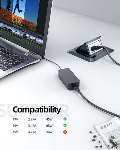 شاحن تيار متردد مناسب لأجهزة الكمبيوتر المحمول Acer Swift Spin 1 3 5 SF113-31 SF114-32 SF314-51 SF315-41 SF314-52 SF315-52 SP314-54 SF514-52T SP111-31 SP113-31 SP315-51 N16P9 SP314-54N-50W3 سلك إمداد محول الطاقة in Saudi Arabia