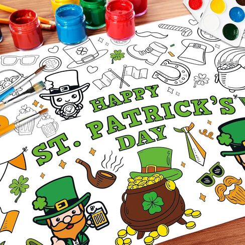 43.3 x 31.5 Inch Graduation Coloring Paper Tablecloth Poster for Kids - Disposable Giant Color-in Banner for Children's Activity - Educational Decoration for Classroom, Playroom, Kindergarten Favors in Saudi Arabia