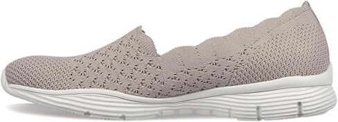 حذاء Skechers للسيدات - Stat - ياقة صدفية، سهل الارتداء مصنوع من نسيج Skech-Knit - مقاس كلاسيكي in Saudi Arabia