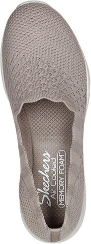 حذاء Skechers للسيدات - Stat - ياقة صدفية، سهل الارتداء مصنوع من نسيج Skech-Knit - مقاس كلاسيكي in Saudi Arabia