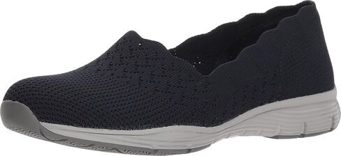 حذاء Skechers للسيدات - Stat - ياقة صدفية، سهل الارتداء مصنوع من نسيج Skech-Knit - مقاس كلاسيكي in Saudi Arabia