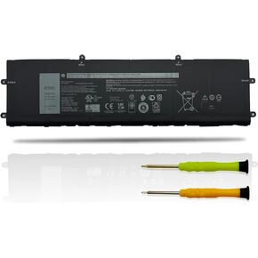 DWVRR Laptop Battery Compatible with Dell Alienware x17 R1 x15 R1 Series Notebook 0017GN 0NR6MH 11.4V 87Wh 7250mAh
