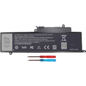 43WH GK5KY Laptop Battery for Dell Inspiron 3000 3147 3148 3153 3152 3157 3158,15 7558 7568,13 7353 7359 7347 7348 7352 P20T P55F P20T001 P55F001 4K8YH 92NCT 04K8YH RHN1C 0WF28 Computer Batteries.