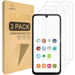 Mr.Shield Screen Protector compatible with Troomi Phone Pro [Tempered Glass] [3-PACK] [Japan Glass with 9H Hardness]