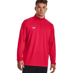 Under Armour Men's Team Tech 1/4 Zip Loose Royal Blue Long Sleeve Shirt M