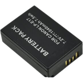 Camera Battery for EOS Rebel T6s LP-E17 LPE17 Digital s2a