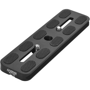Andoer 140mm Quick Release Compatible with Arca Swiss QR Clamp