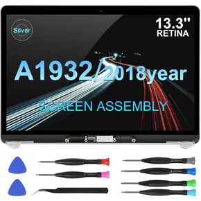 YUSE 13.3“ Screen Replacement for MacBook Air 13-inch Retina A1932 2018 Year (Model:EMC 3184 MRE82 MREA2 MVFH2 MVFJ2) 2560x1600 A Full LED LCD Display Assembly (Rose Gold)
