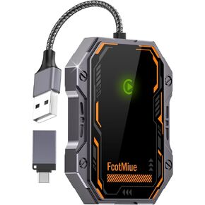 Carplay Wireless Adapter, Converts Factory Original Wired CarPlay to Wireless Control, Plug & Play Apple Carplay Wireles Dongle Works with Cars from 2015 & iPhone iOS 10+