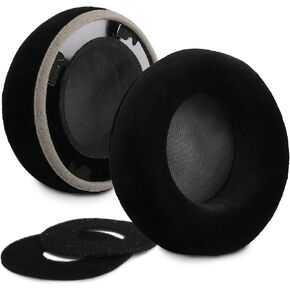 K712 Ear Pads Replacement Ear Cushions Compatible with AKG K702 K701 K601 K612 K712 Q701 Q702 Headphones Velour Earpads Soft Memory Foam and Noise Isolation