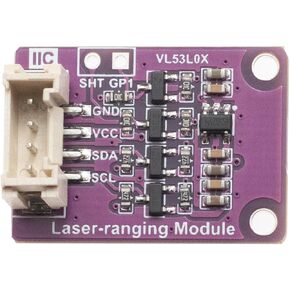VL53l0X Laser Ranging Sensor Distance Module for Raspberry Pi Adui STM32 ToF Time Flight Distance Measurement Detector Module I2C Interface Accurate Ranging Up to 2m Distance Measurement