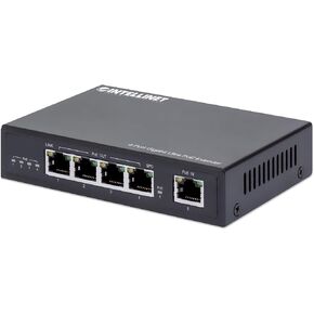 Intellinet Gigabit PoE++ Extender - 90 W Output Poe Budget, Extends PoE up to Another 328 ft., Fanless Quiet Design, Metal Housing - 3 Yr Mfg Warranty - 561617