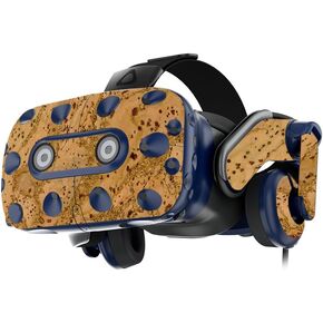 MightySkins Skin Compatible with HTC Vive Pro VR Headset - Cork | Protective, Durable, and Unique Vinyl Decal wrap Cover | Easy to Apply, Remove, and Change Styles | Made in The USA