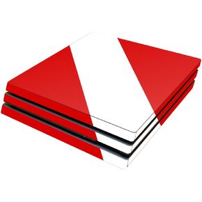 MightySkins Skin Compatible with Sony Playstation 4 Pro PS4 wrap Cover Sticker Skins Scuba Flag