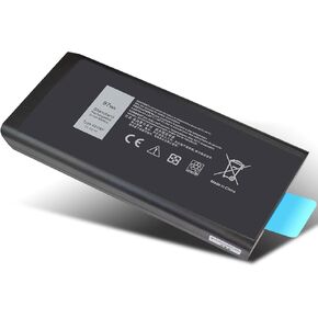 97Wh X8VWF 4XKN5 Battery for Dell Latitude 14 Rugged Extreme 7404 7414 E7404, Latitude 14 Rugged 5404 5414 E5404, P45G P46G P46G001 P46G002 DKNKD XRJDF CJ2K1 5XT3V VCWGN XN4KN YGV51 453-BBBD 453-BBBE