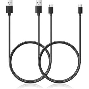 Charger Cord Replacement for Bugani Bluetooth Speakers and Bose DOSS JBL Jam - Micro USB Cable 2-Pack in Saudi Arabia