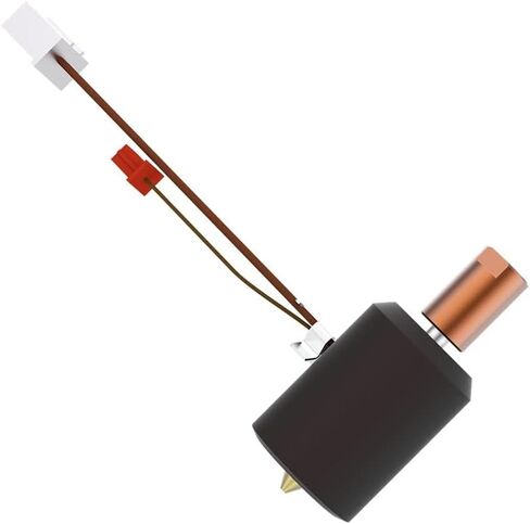 HysiPrui 3D Printer Assembled Ceramic Hot End Kit - High Temperature Resistance to 300°C Hotend/Printhead Replacement with Low Friction Brass Nozzle, for K1/K1 MAX/Ender 3 V3 KE/CR10 SE in Saudi Arabia