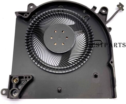 قطعة بديلة جديدة لمروحة تبريد وحدة المعالجة المركزية + وحدة معالجة الرسومات من BestParts لجهاز Dell Alienware M15 R3 (سلسلة RTX 20)، P/N: 0D1X38 0TG9V0 in Saudi Arabia