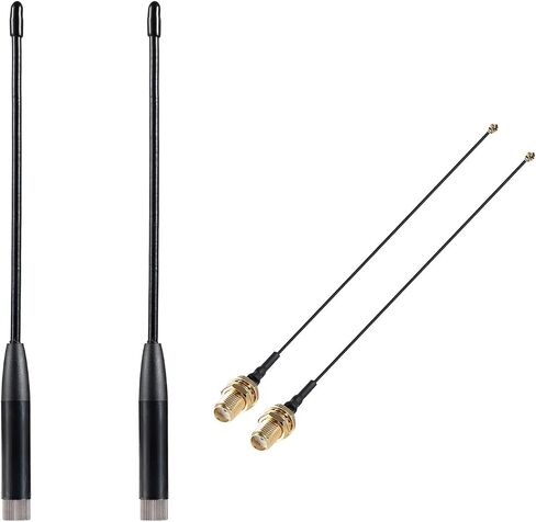 915MHz LoRa Antenna with SMA Male Connector for Meshtastic LORA32 915MHz ESP32 LoRa OLED Board + 15cm IPEX Extension Cable（2 Sets）, Eifagur in Kuwait