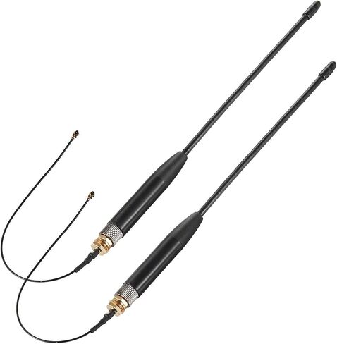 915MHz LoRa Antenna with SMA Male Connector for Meshtastic LORA32 915MHz ESP32 LoRa OLED Board + 15cm IPEX Extension Cable（2 Sets）, Eifagur in Kuwait