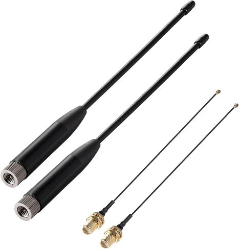 915MHz LoRa Antenna with SMA Male Connector for Meshtastic LORA32 915MHz ESP32 LoRa OLED Board + 15cm IPEX Extension Cable（2 Sets）, Eifagur in Kuwait
