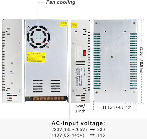 36 فولت 16.6 أمبير 600 واط تيار مستمر محول إمداد الطاقة PSU AC-DC 36 فولت محول صناعي محول 0-13/10/8/5 أمبير نظام مراقبة مستشعر المحرك مصباح متر وحدة تحكم محرك كهربائي مروحة SMPS 110 فولت/220 in Kuwait