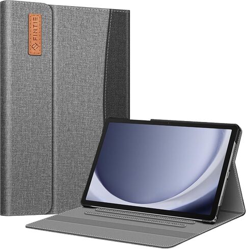 حافظة Fintie لجهاز Samsung Galaxy Tab A9 Plus/A9+ 5G 11 بوصة موديل 2023 (SM-X210/X216/X218)، غطاء عمل متعدد الزوايا مع جيب للنوم/الاستيقاظ التلقائي، رمادي in Saudi Arabia