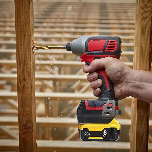 لمحول بطارية DeWalt، قم بتحويل بطارية DeWalt 20V 60V إلى محول بطارية Milwaukee M18 18V، يعمل مع أداة الطاقة Milwaukee M18 (المحول فقط) in Kuwait