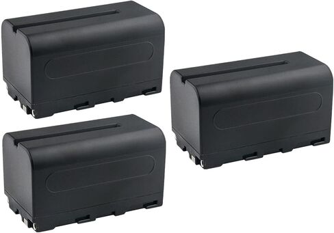 Kastar NP-F750 / NP-F770 Battery 2-Pack Replacement for SWIT CM-S75C 7" 3000 cd/m² Super Bright 4K HDMI HDR Monitor, SWIT CM-S75F 7" 3000 cd/m² Super Bright in Saudi Arabia