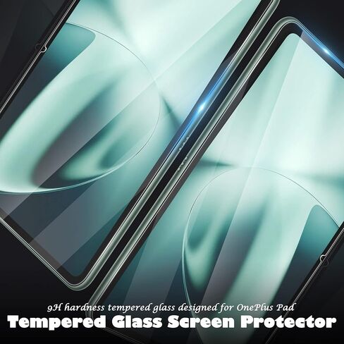 Orzero (2 Pack Compatible for OnePlus Pad 11.61 inch Screen Protector, Tempered Glass 2.5D Arc Edges 9 Hardness HD Bubble-Free in Saudi Arabia