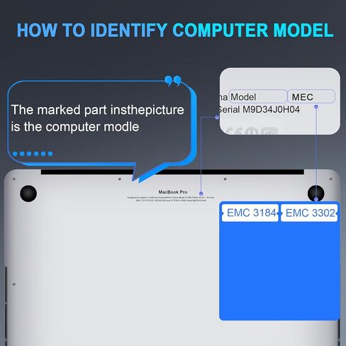 YUSE 13.3 بوصة استبدال شاشة لجهاز MacBook Air 13 بوصة Retina A1932 2018 Year (الموديل: EMC 3184 MRE82 MREA2 MVFH2 MVFJ2) 2560x1600 مجموعة شاشة LCD LED كاملة (ذهبي وردي) in Saudi Arabia