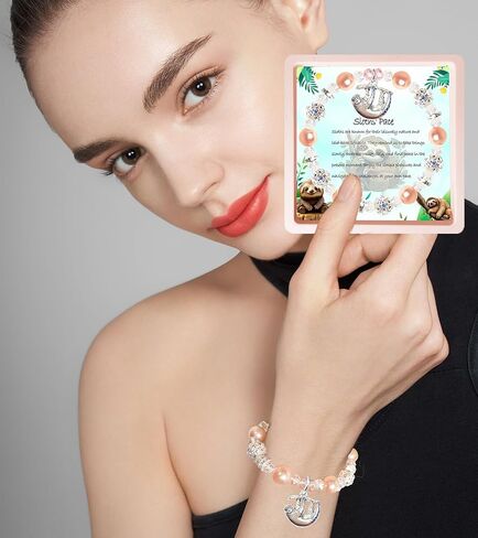 سوار الكسل للنساء هدايا عاشق الكسل مجوهرات الكسل هدايا ملهمة للابنة والأخت والحفيدة والأم أفضل صديق للنساء والفتيات عيد ميلاد لطيف in Kuwait