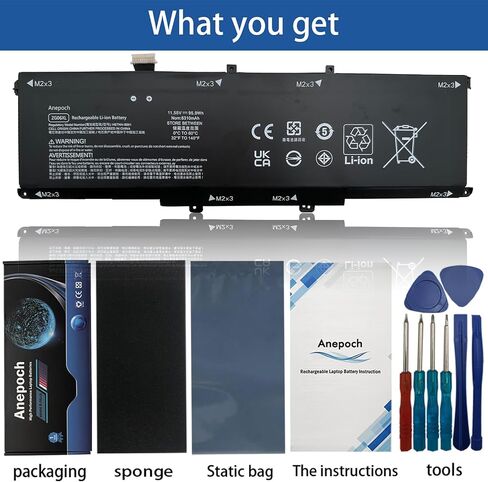 ZG06XL Laptop Battery Replacement for HP Elitebook 1050 G1 ZBook Studio G5 X360 G5 Series ZG06095XL HSTNN-1B8H HSTNN-IB8H HSN-Q11C L07046-855 L07351-1C1 11.55V 95.9Wh 8310mAh 6-Cell in Saudi Arabia