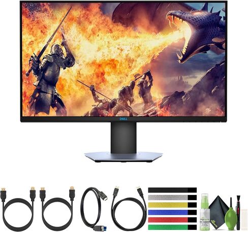 شاشة Dell S-Series مقاس 27 بوصة S2721DGF للألعاب بدقة 1440 بكسل QHD 2560 × 1440 عند 165 هرتز ودقة 16:9 وقت استجابة 1 ميجابايت، NVIDIA G-Sync، حزمة شاشات الألعاب (متجددة) in Kuwait
