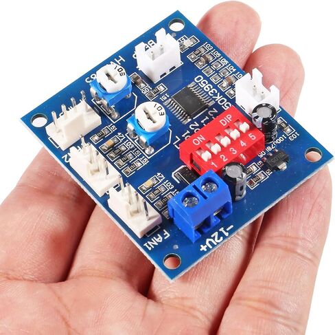 2 قطعة DC12V 4-Wire PWM PC مروحة التحكم في درجة الحرارة Manumotive وحدة تحكم سرعة المروحة وحدة المعالجة المركزية إنذار درجة الحرارة العالية مع الجرس مع NTC 3950 الثرمستور in Saudi Arabia