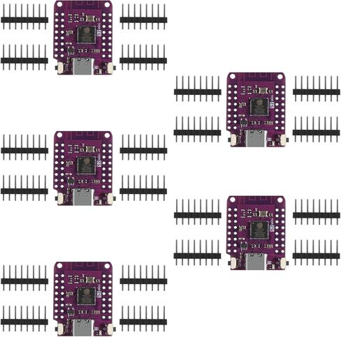 5PCS ESP32 S2 Mini S2 Mini V1.0.0 WiFi Board Based ESP32-S2FN4R2 ESP32-S2 4MB Flash Type-C Connection Compatible with MicroPython in Saudi Arabia