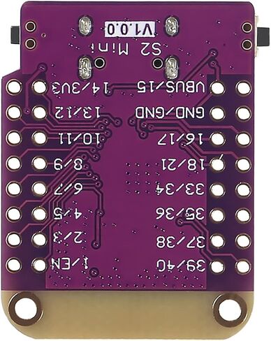 5PCS ESP32 S2 Mini S2 Mini V1.0.0 WiFi Board Based ESP32-S2FN4R2 ESP32-S2 4MB Flash Type-C Connection Compatible with MicroPython in Saudi Arabia