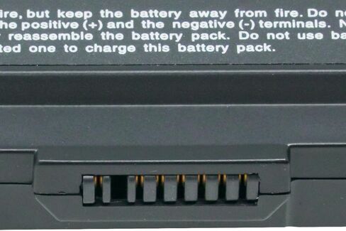 استبدال بطارية PA3399U-1BRS PA3399U-2BRS PA3478U-1BRS لسلسلة Toshiba Satellite A100 A105 A110 A80 M100 M105 M110 M115 M40 M50 - سعة عالية [10.8 فولت/71 وات] in Kuwait