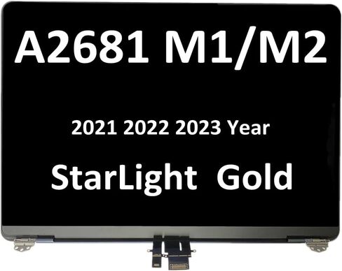 New LCD Screen Assembly for MacBook Air 13'' A2681 2022 2023 M2 EMC 4074 Space Gray in Saudi Arabia