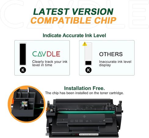 58A CF258A M404n Toner Cartridge Black 2-Pack (with Chip) Compatible for HP 58A CF258A 58X CF258X Pro M404dn M404n M404dw MFP M428fdw M428dw M428fdn M404 M428 M406 M430 Toner Printer in Saudi Arabia