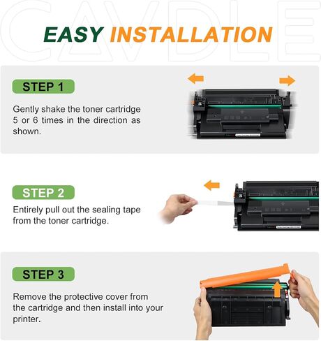 58A CF258A M404n Toner Cartridge Black 2-Pack (with Chip) Compatible for HP 58A CF258A 58X CF258X Pro M404dn M404n M404dw MFP M428fdw M428dw M428fdn M404 M428 M406 M430 Toner Printer in Saudi Arabia