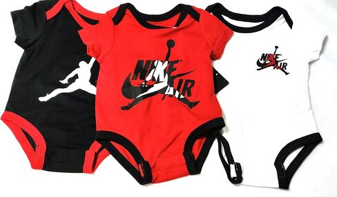 Nike Air Jordan Baby Assorted Bodysuits 3 Pack (3 months) in Saudi Arabia